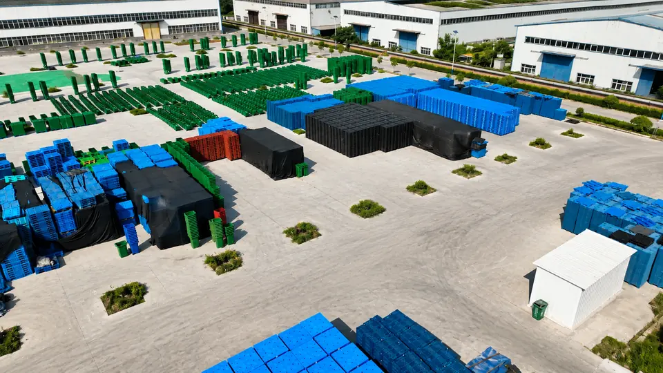 Aerial view of the Xinyibo manufacturing and storage campus